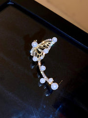 925 Silver Needle Pearl Earrings