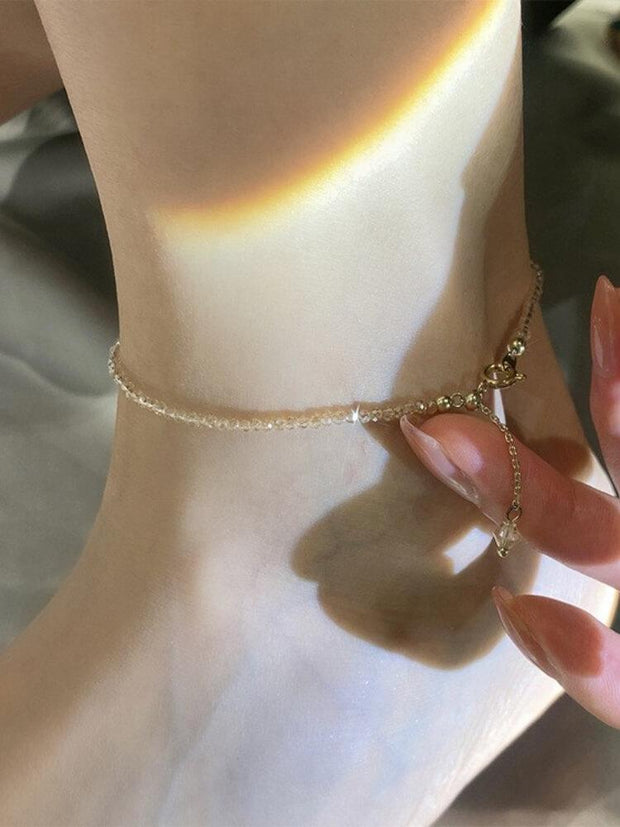 Elegant Crystal Anklet