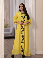 Embroidered Cloth Arab Women's Robe