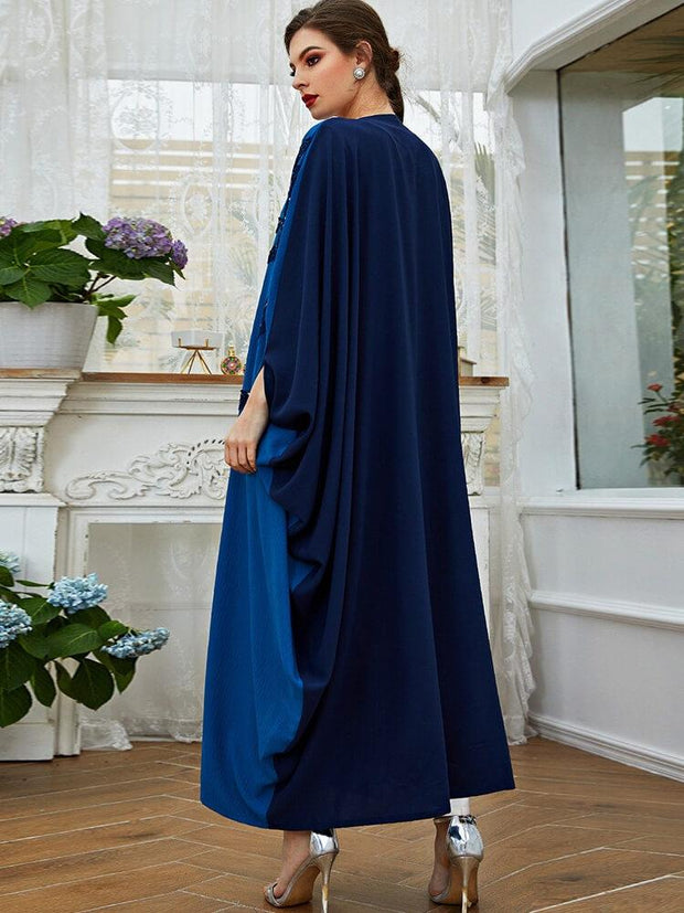 Women's Cape Cardigan Robe Abaya Dress