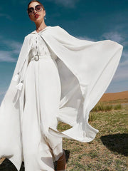 Women's Tassel Hooded Cloak Abaya