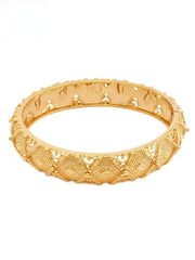 24K Gold Plated Hollow Bracelet