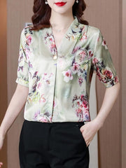 Women's Floral Pritned Blouse