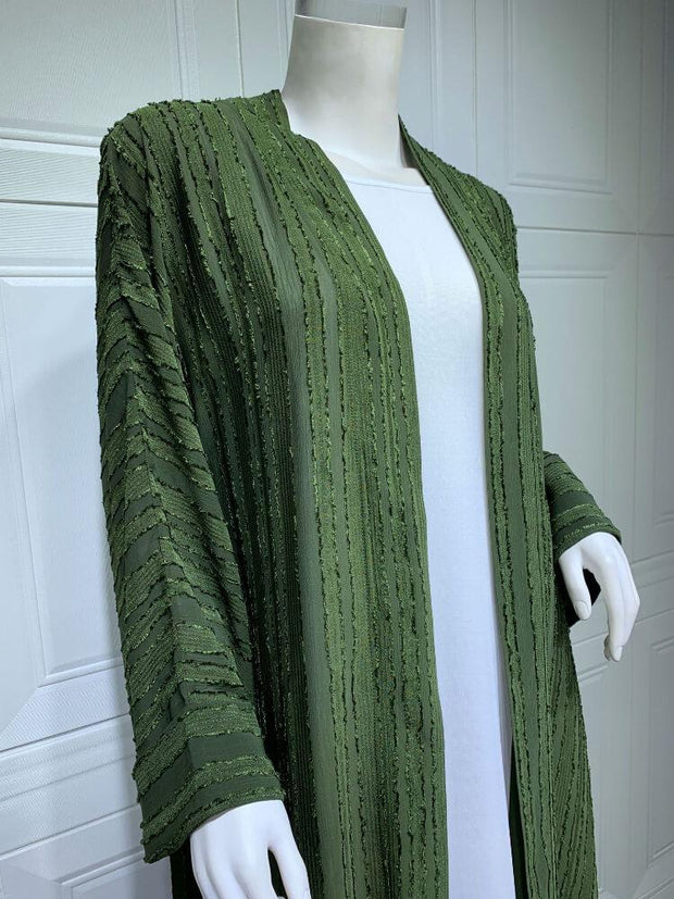 Women's Retro Cardigan Knitted Abaya