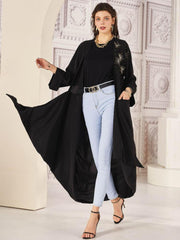 Two Hand Sewn Beaded Robe Abaya