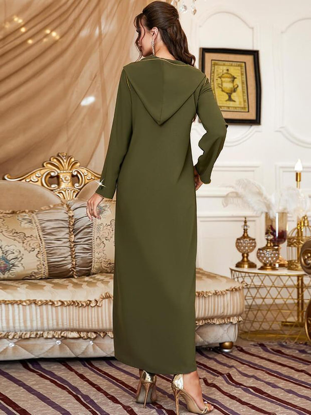 Women's Hat Abaya Dress