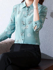 Long Sleeve Floral Shirt