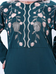 Women's Embroidered A-line Dress