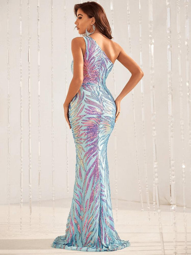 Women's Sequin Fishtail Dress