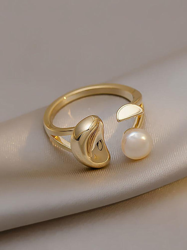 Pearl Open Ring