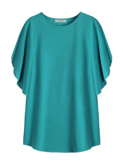 Round Neck Chiffon Shirt