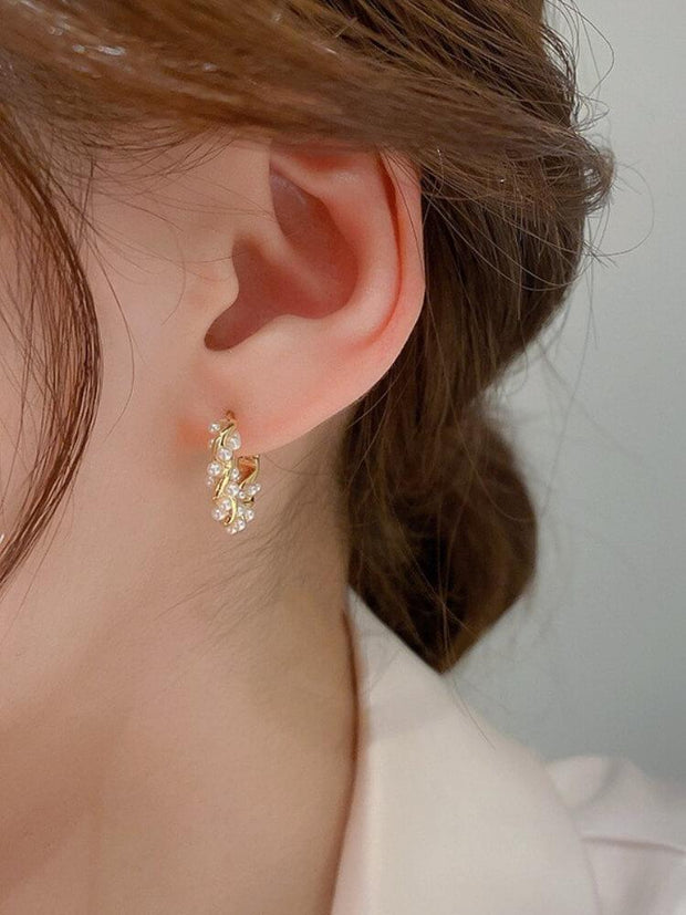 Pearl Mosaic Earrings