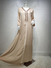 Women's Diamond Robe Jalabiya Dress