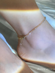 Elegant Crystal Anklet