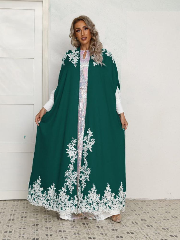 Applique Arab Loose Casual Robe