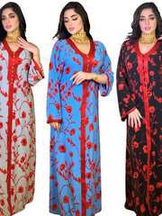Long Sleeve Jalabiya Dress