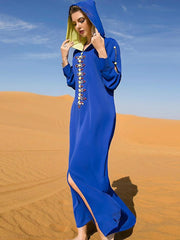 Women's Retro Dress Jalabiya