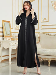 Women's Hooded Dress Abaya