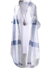 Women's Casual Plaid Shirt