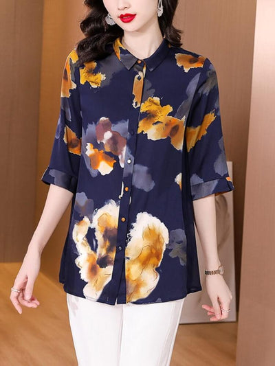 Women's Floral Printed Shirt