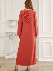 Women's Hand Sewn Diamond Abaya Dress