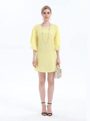 Round Neck Chiffon Shirt