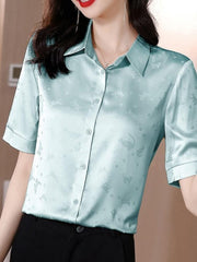 Short Sleeve Lapel Shirt