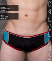 Sexy Men's Sportswear Extremely Sexy Mini Shorts - Ha Yoon IX (Detachable Sides)