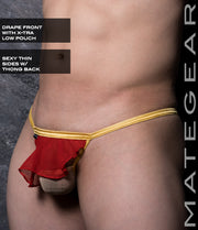 Sexy Mens Underwear Xpression Mini Thong - Car Dae (X-tra Low Front Pouch)