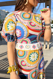 Crochet Malibu Midi Dress