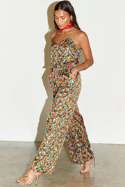 Abstract Print Cami Top