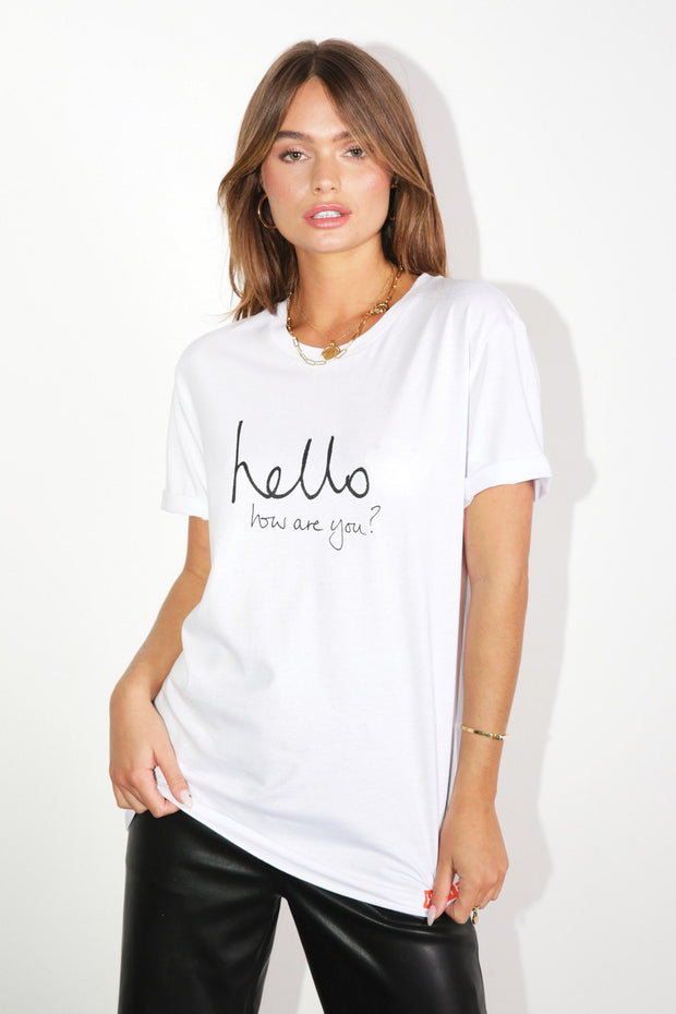 Hello, How Are You? Tee 
