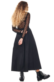 Black Lace Victoria Dress