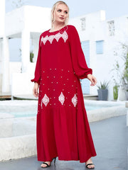 Women's Embroidered Jalabiya Dress