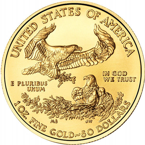 1 oz American Gold Eagle (Random Date) (BU)