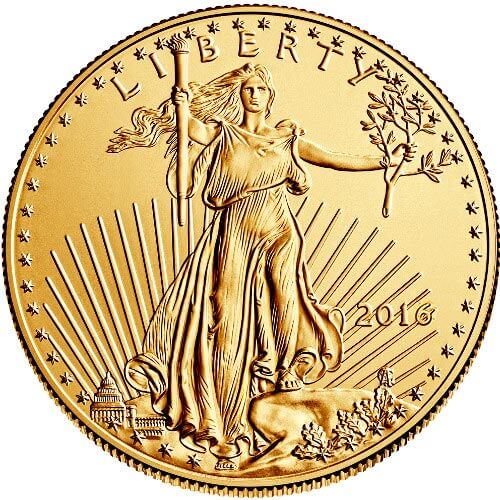 1 oz American Gold Eagle (Random Date) (BU)