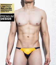 Sexy Men's Swimwear Mini Swim Bulge Bikini - Roe Young (Mesh Xpression Series)