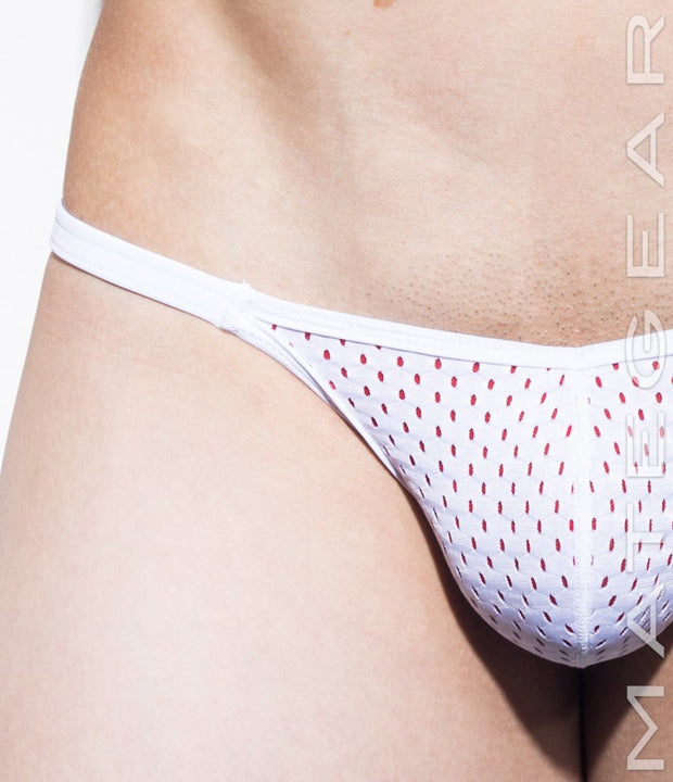Sexy Men's Swimwear Mini Swim Bikini - Nam Woo XVII (Sports Netting Over Mesh)