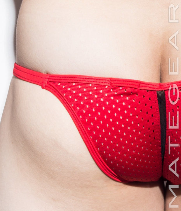 Sexy Men's Swimwear Mini Swim Bikini - Nam Woo XVII (Sports Netting Over Mesh)