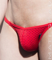 Sexy Men's Swimwear Mini Swim Bikini - Nam Woo XVII (Sports Netting Over Mesh)
