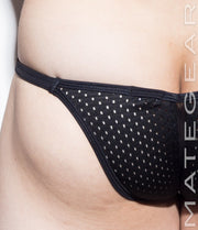Sexy Men's Swimwear Mini Swim Bikini - Nam Woo XVII (Sports Netting Over Mesh)