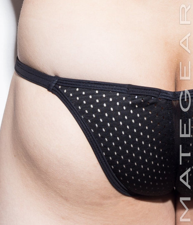 Sexy Men's Swimwear Mini Swim Bikini - Nam Woo XVII (Sports Netting Over Mesh)
