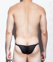 Sexy Men's Swimwear Mini Swim Bikini - Nam Woo XVII (Sports Netting Over Mesh)