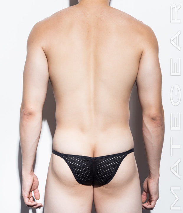 Sexy Men's Swimwear Mini Swim Bikini - Nam Woo XVII (Sports Netting Over Mesh)