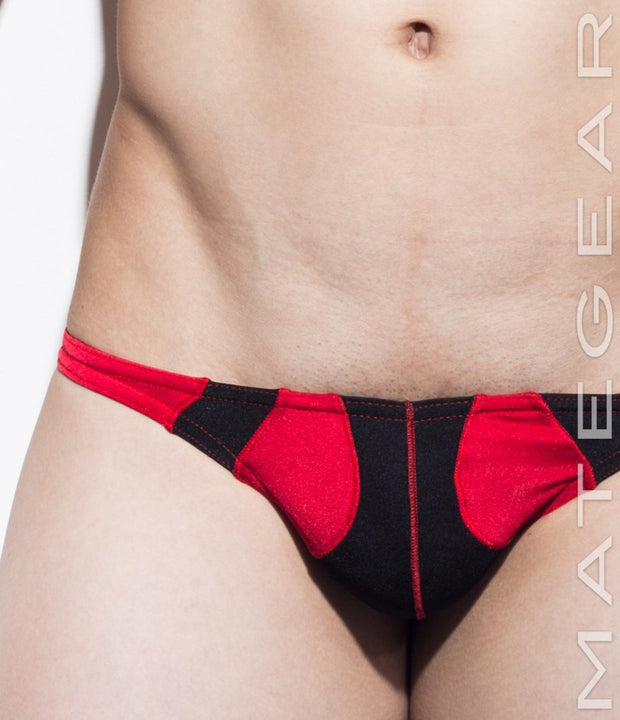 Sexy Men's Swimwear Mini Swim Bikini - Young Hwan III (Half Back)